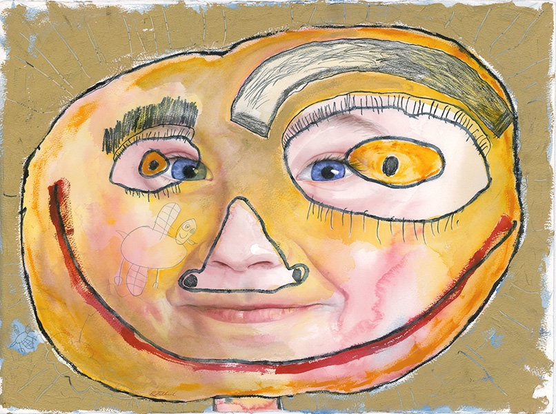 I Feel Loved, by the author and her young daughter. c.2001. 