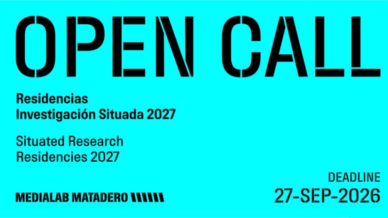 Flyer Medialab convocatoria 2026